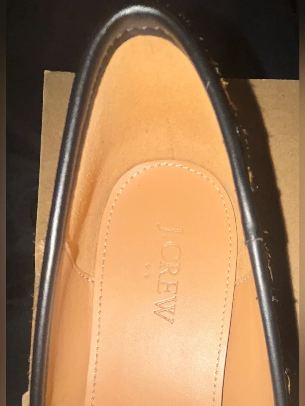 J. Crew Leopard Calf Hair Captoe Ballet Flats - leather